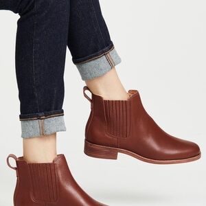 Madewell Brown Ankle Boots